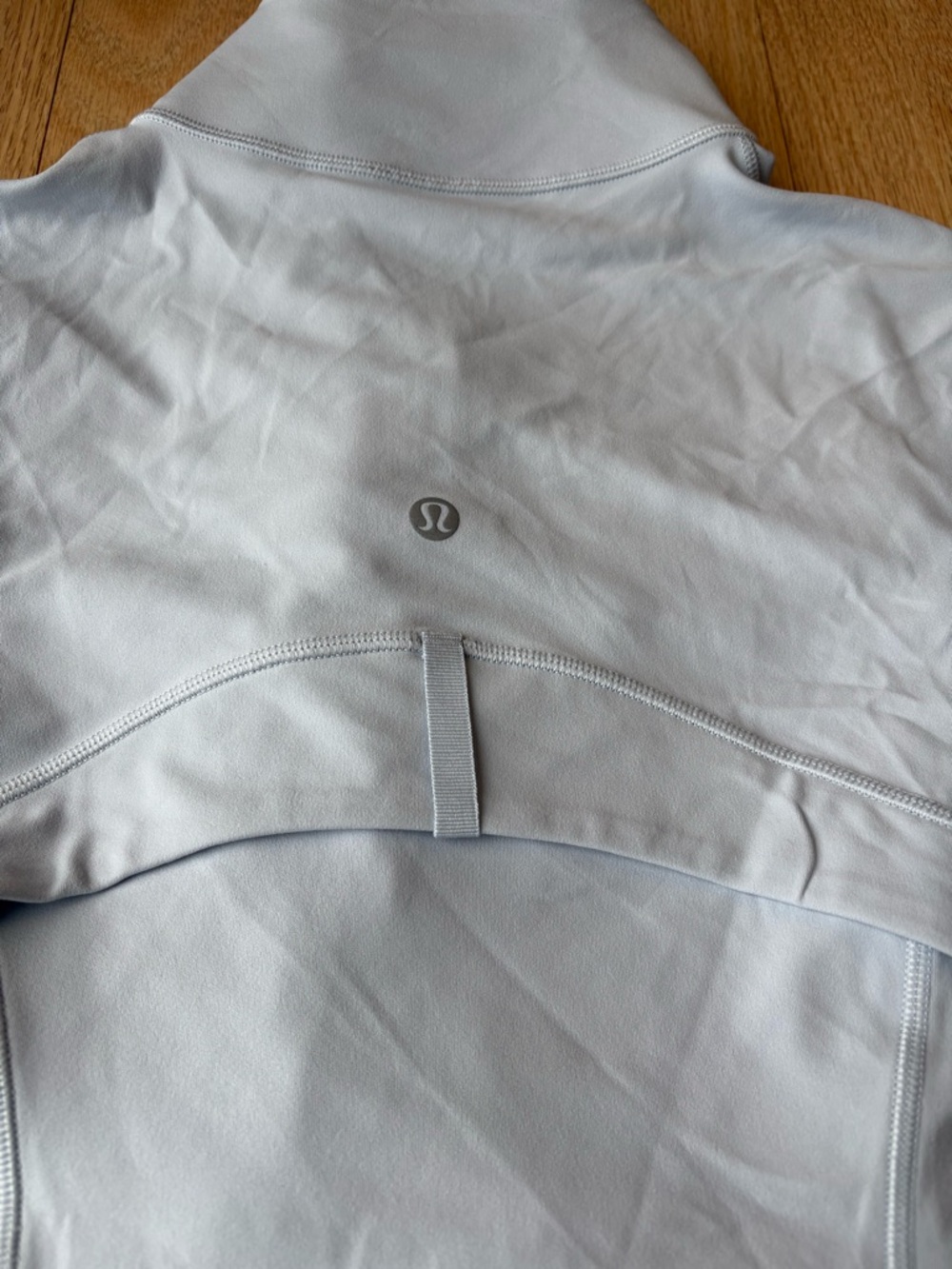 lululemon starch blue define cropped jacket nulu size 8 - Picture 7 of 12